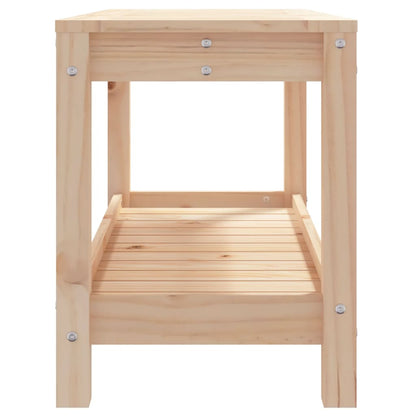 Hagebenk 82,5x35x45 cm heltre furu
