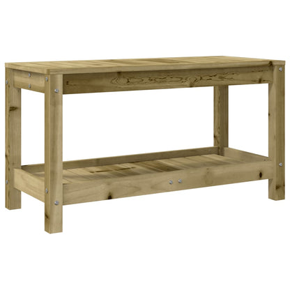 Hagebenk 82,5x35x45 cm impregnert furu