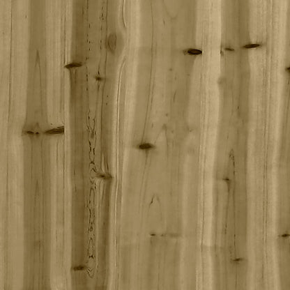 Hagebenk 82,5x35x45 cm impregnert furu