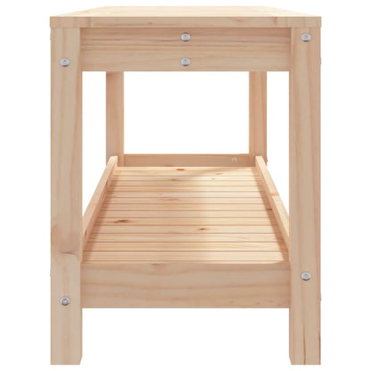 Hagebenk 108x35x45 cm heltre furu