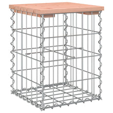 Hagebenk gabiondesign 33x31x42 cm heltre douglasgran