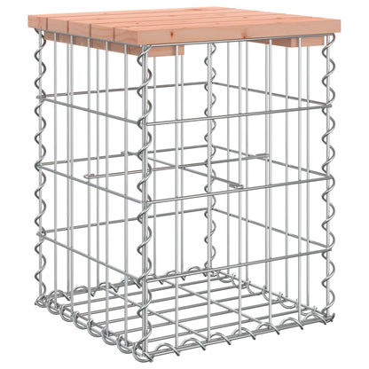 Hagebenk gabiondesign 33x31x42 cm heltre douglasgran