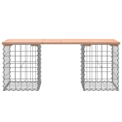 Hagebenk gabiondesign 103x31x42 cm heltre douglasgran