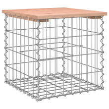 Hagebenk gabiondesign 43x44x42 cm heltre douglasgran