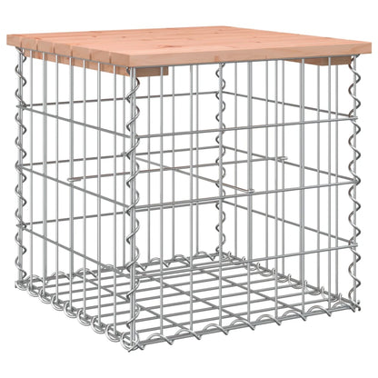 Hagebenk gabiondesign 43x44x42 cm heltre douglasgran