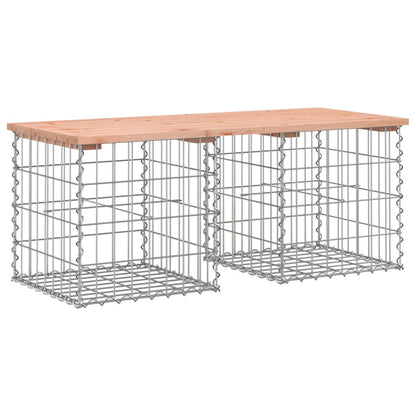Hagebenk gabiondesign 103x44x42 cm heltre douglasgran