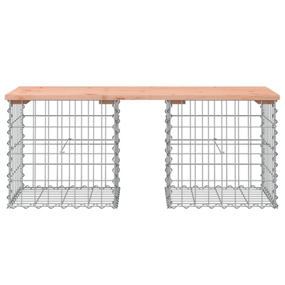 Hagebenk gabiondesign 103x44x42 cm heltre douglasgran