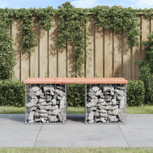 Hagebenk gabiondesign 103x44x42 cm heltre douglasgran