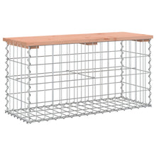 Hagebenk gabiondesign 83x31,5x42 cm heltre douglasgran