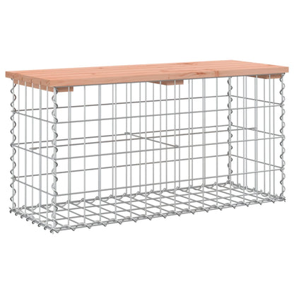 Hagebenk gabiondesign 83x31,5x42 cm heltre douglasgran