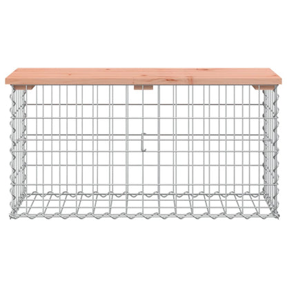 Hagebenk gabiondesign 83x31,5x42 cm heltre douglasgran
