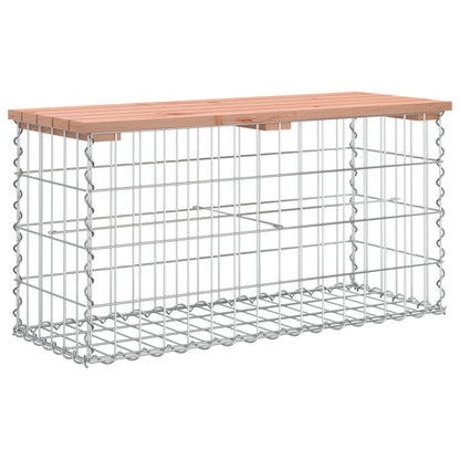 Hagebenk gabiondesign 83x31,5x42 cm heltre douglasgran