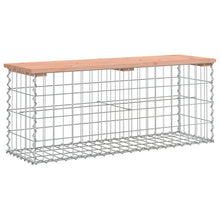 Hagebenk gabiondesign 103x31,5x42 cm heltre douglasgran
