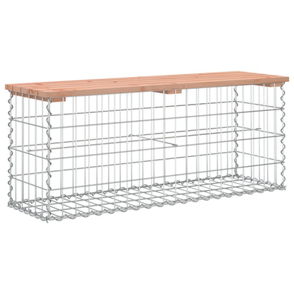 Hagebenk gabiondesign 103x31,5x42 cm heltre douglasgran