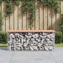 Hagebenk gabiondesign 103x31,5x42 cm heltre douglasgran