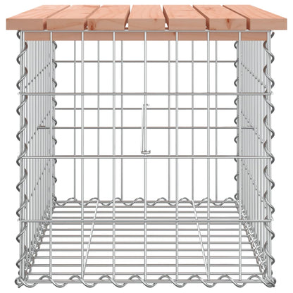 Hagebenk gabiondesign 63x44x42 cm heltre douglasgran