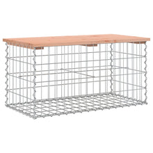 Hagebenk gabiondesign 83x44x42 cm heltre douglasgran