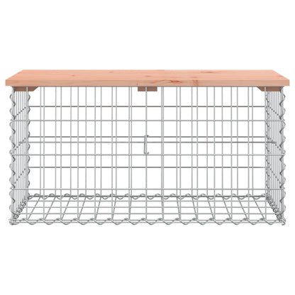 Hagebenk gabiondesign 83x44x42 cm heltre douglasgran