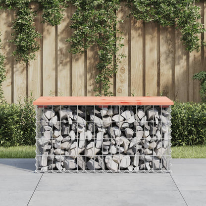Hagebenk gabiondesign 83x44x42 cm heltre douglasgran