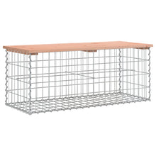 Hagebenk gabiondesign 103x44x42 cm heltre douglasgran