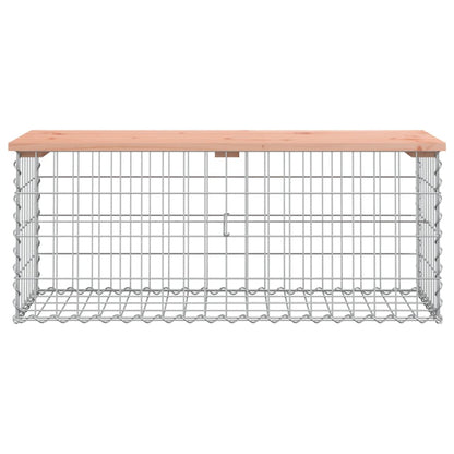 Hagebenk gabiondesign 103x44x42 cm heltre douglasgran