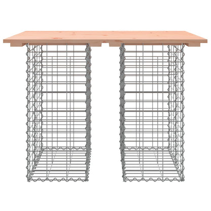Hagebenk gabiondesign 100x70x72 cm heltre douglasgran