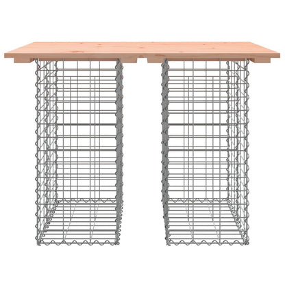 Hagebenk gabiondesign 100x70x72 cm heltre douglasgran