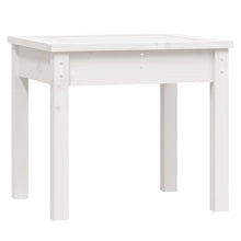 Hagebenk hvit 50x44x45 cm heltre furu