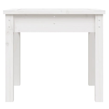 Hagebenk hvit 50x44x45 cm heltre furu