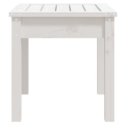 Hagebenk hvit 50x44x45 cm heltre furu