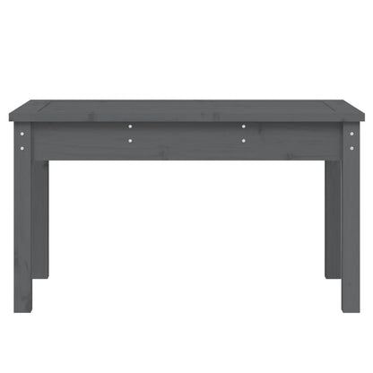 Hagebenk grå 80x44x45 cm heltre furu