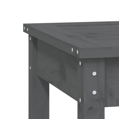 Hagebenk grå 80x44x45 cm heltre furu