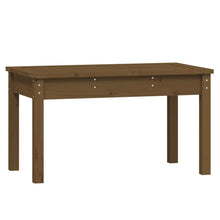 Hagebenk honningbrun 80x44x45 cm heltre furu