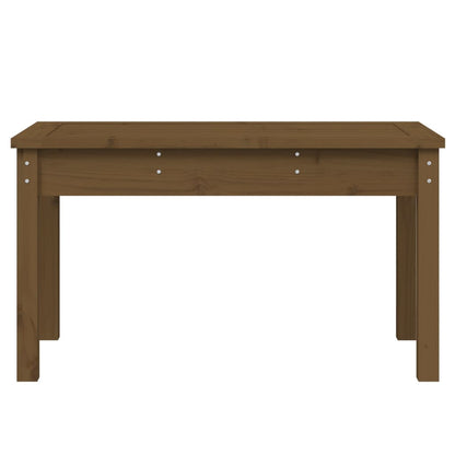 Hagebenk honningbrun 80x44x45 cm heltre furu