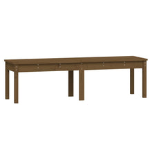 Hagebenk 2 seter honningbrun 159,5x44x45 cm heltre furu