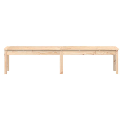 Hagebenk 2 seter 203,5x44x45 cm heltre furu