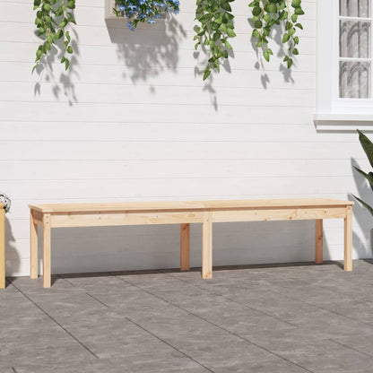 Hagebenk 2 seter 203,5x44x45 cm heltre furu