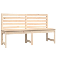 Hagebenk 157,5 cm heltre furu