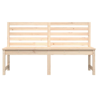 Hagebenk 157,5 cm heltre furu