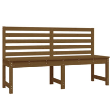 Hagebenk honningbrun 157,5 cm heltre furu