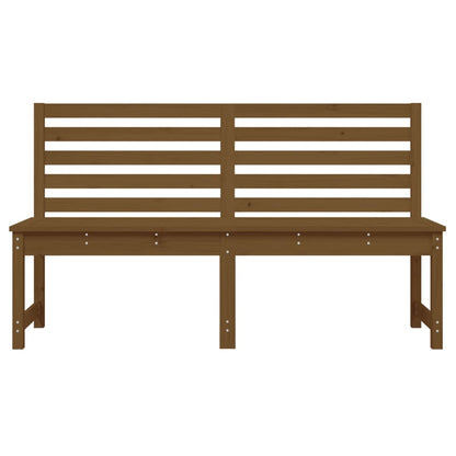 Hagebenk honningbrun 157,5 cm heltre furu