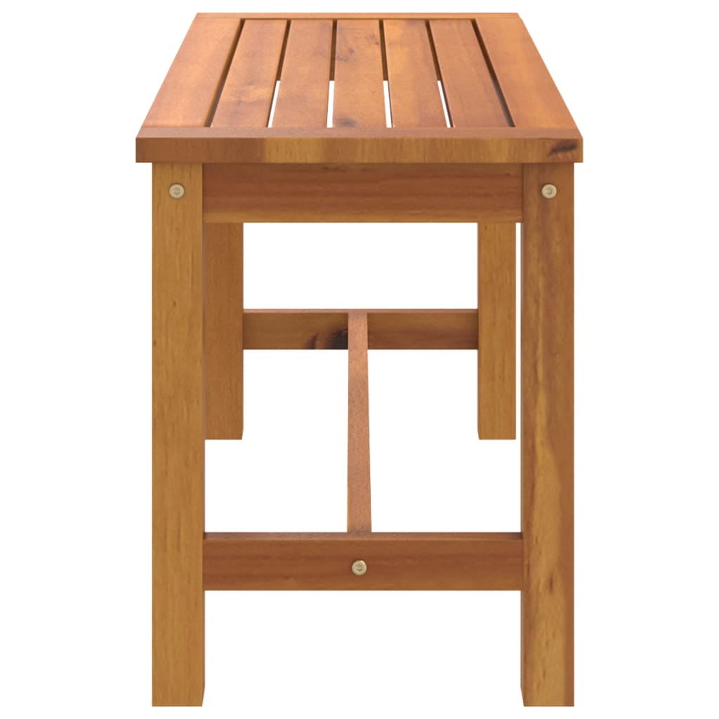 Hagebenk 80x35x45 cm heltre akasie