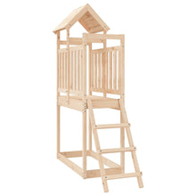Utendørs lekesett 53x110x214 cm heltre furu