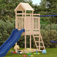 Utendørs lekesett 53x110x214 cm heltre furu