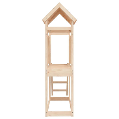 Utendørs lekesett 53x110x214 cm heltre furu