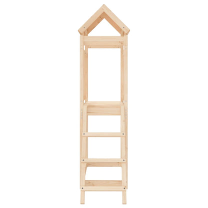 Utendørs lekesett 53x110x214 cm heltre furu
