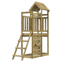 Utendørs lekesett 52,5x110,5x214 cm impregnert furu