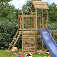Utendørs lekesett 52,5x110,5x214 cm impregnert furu