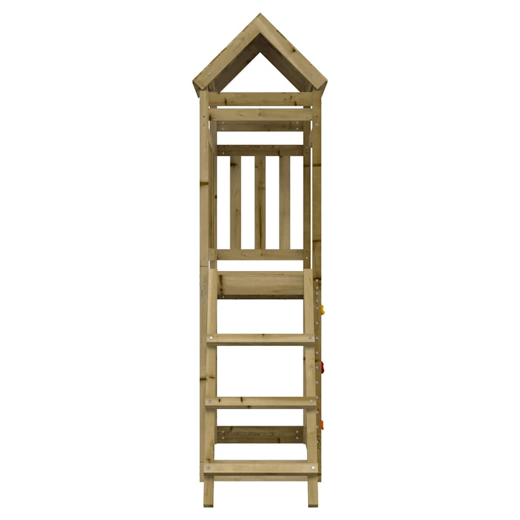 Utendørs lekesett 52,5x110,5x214 cm impregnert furu