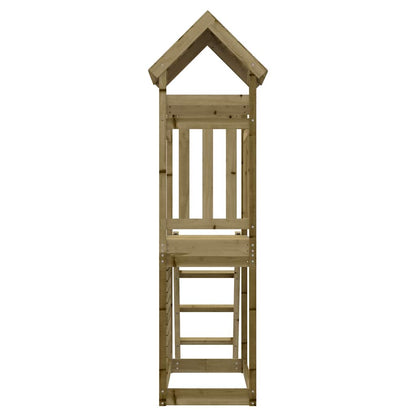 Utendørs lekesett 52,5x110,5x214 cm impregnert furu